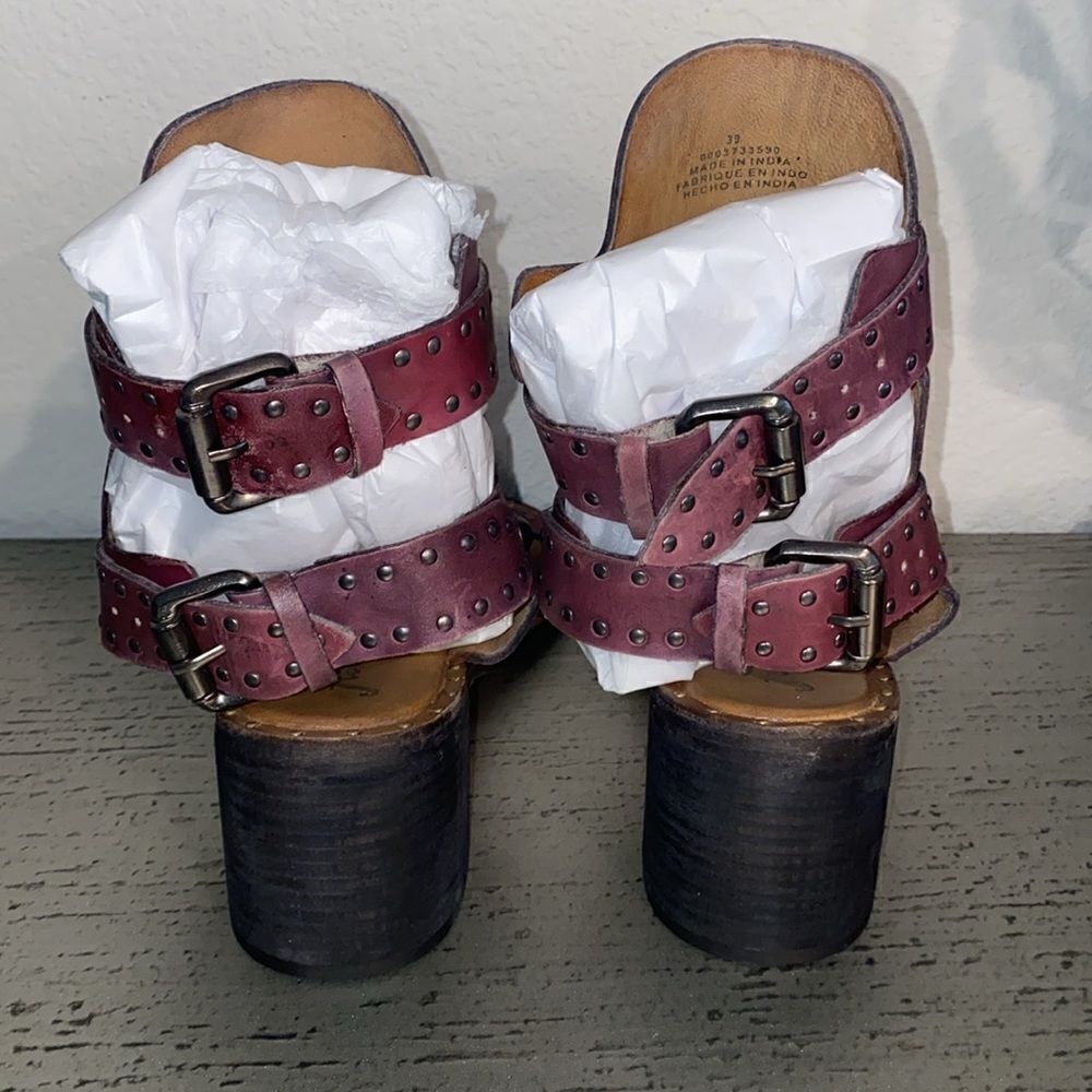 Free People Happiness Genuine Leather Sandals - Picture 6 of 9